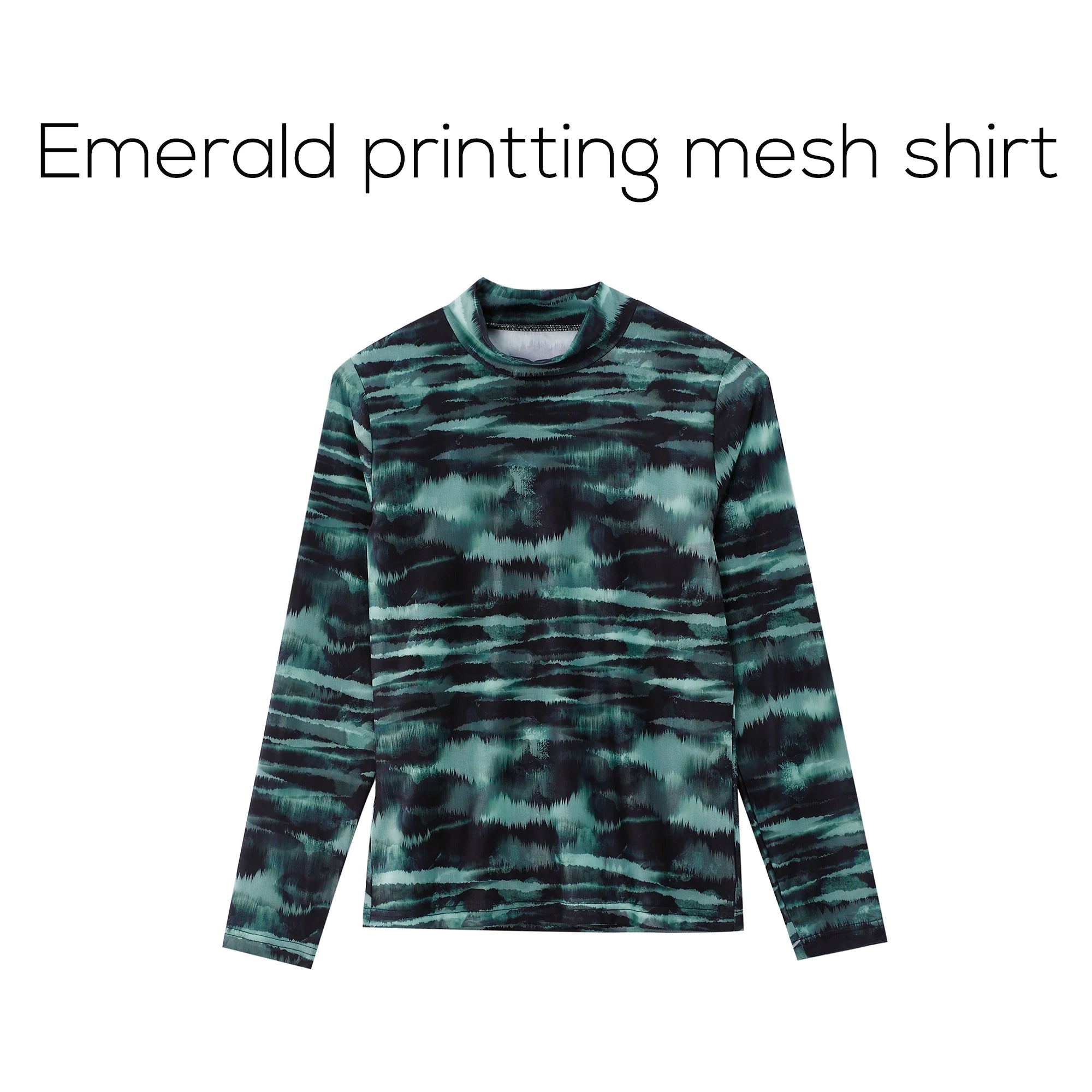 AP 2026 Autumn and Winter Women Mesh Printing Shirt Modal Lining Stretch Skirt